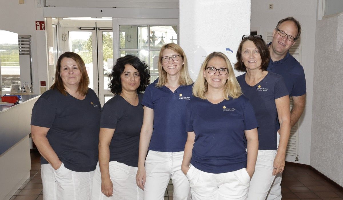 Das Team der Praxis Hahne in Altlußheim